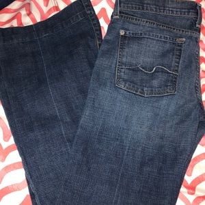 7 FAMK Jeans Flare